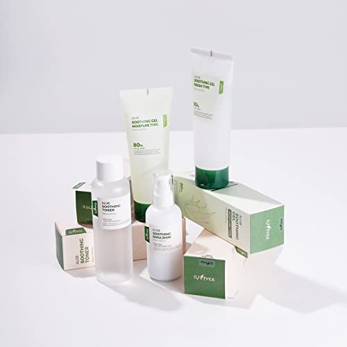 IsNtree Aloe Soothing Gel 150ml | 80% Aloe Vera for Sensitive Skin, Hydration & Refreshment