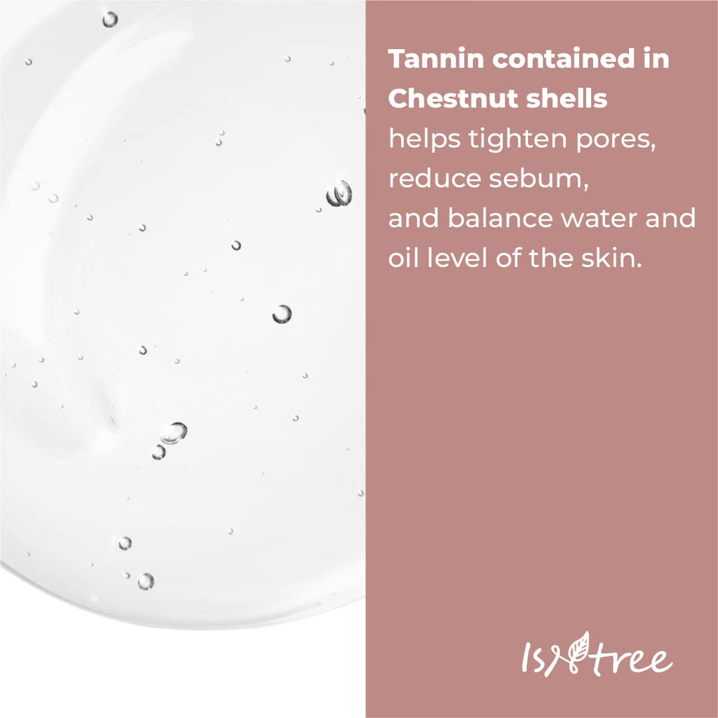ISNTREE Chestnut BHA 0.9% Clear Toner 200ml – Pore Refining & Oil Control (Vegan)