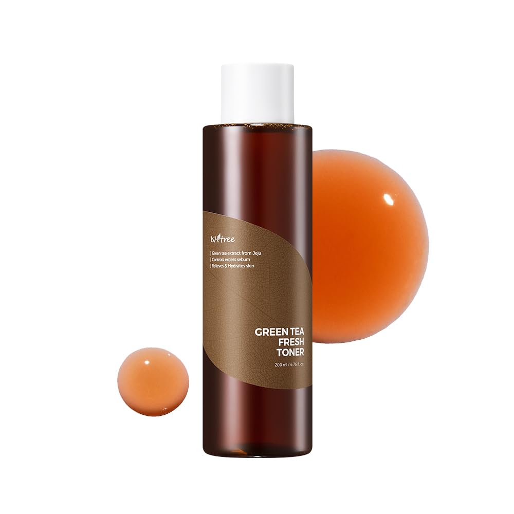 ISNTREE Green Tea Fresh Toner 200ml – Hydrating & Oil Control for Oily Skin