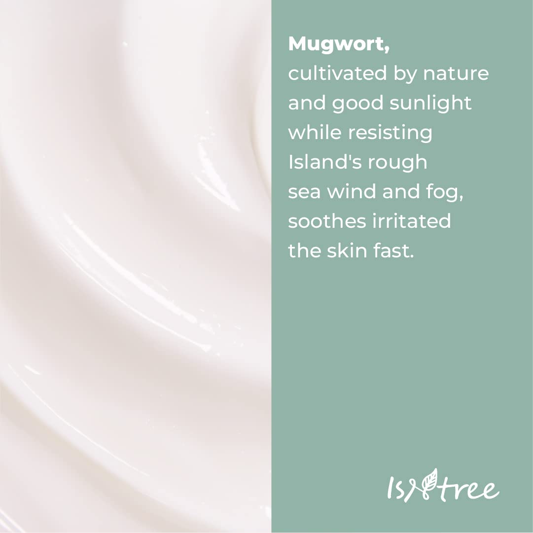 ISNTREE Mugwort Calming Cream 50ml – Soothes Sensitive Skin & Balances Moisture
