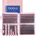 ISOOLU Fairy Lash Clusters Kit – Manga C Curl Wispy Lashes (9-16mm, 30D+40D)