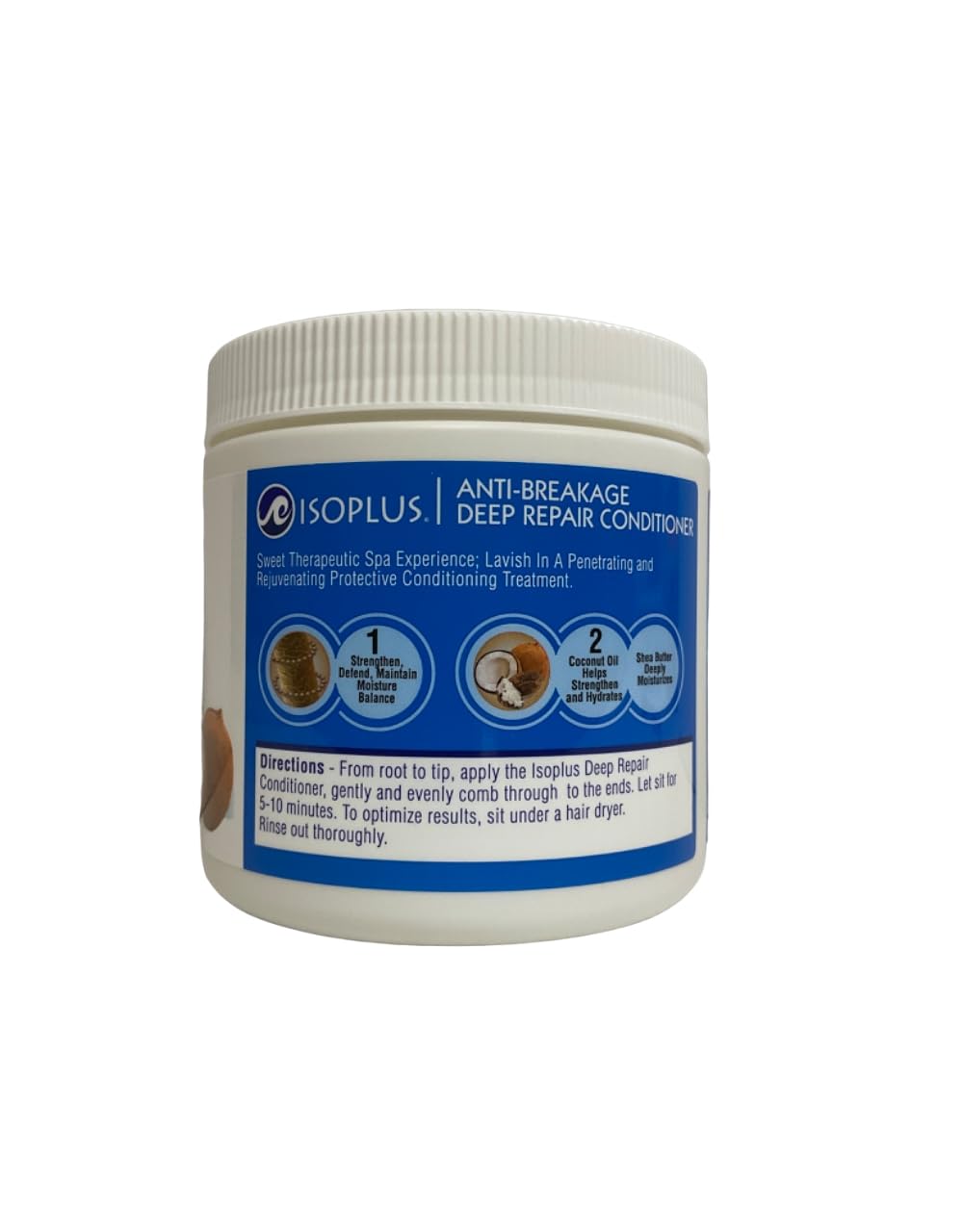 Isoplus Anti-Breakage Deep Repair Conditioner, 16 oz – Deep Conditioning for Stronger Hair
