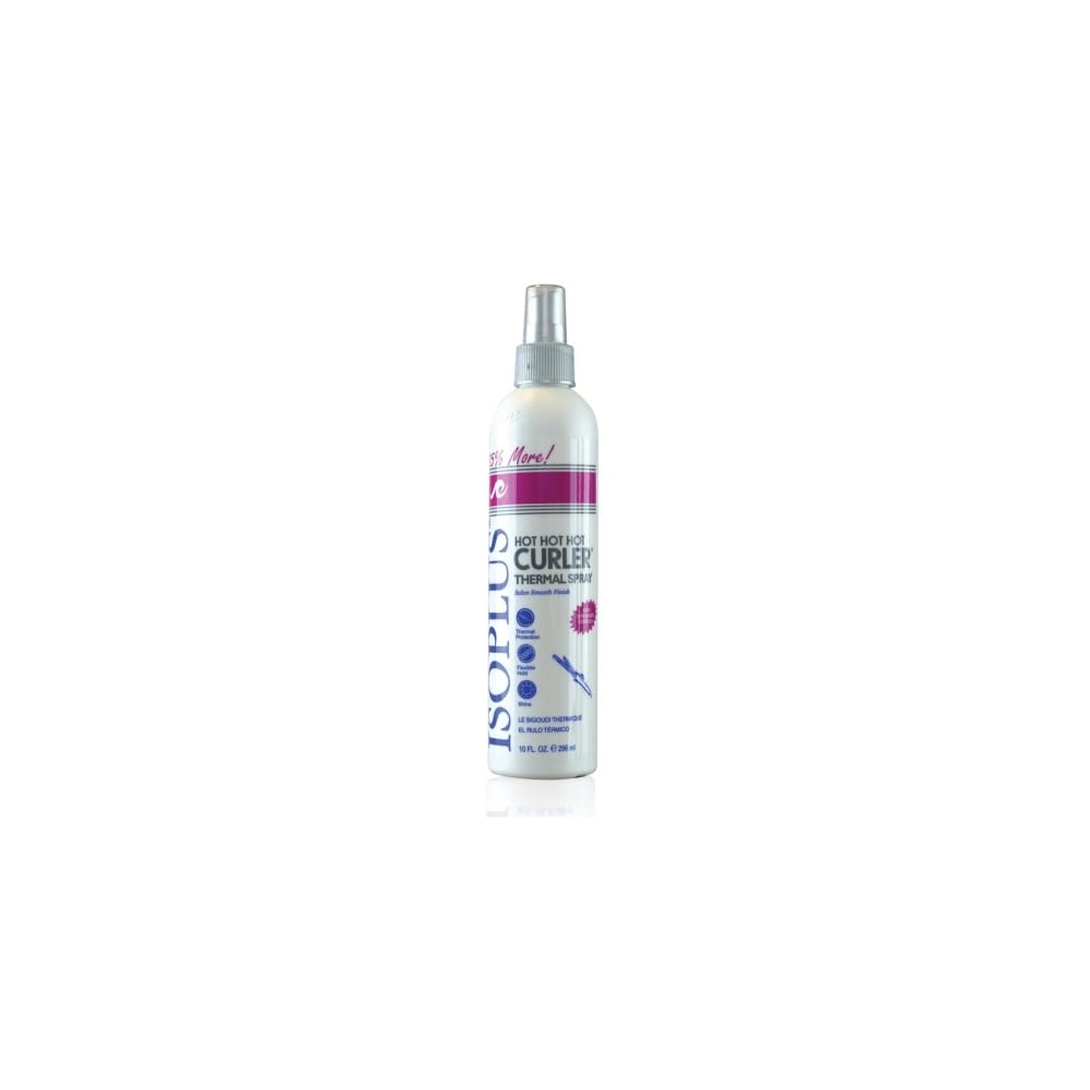 Isoplus Hot Hot Hot Thermal Curler 10oz - Pack of 2 | Quick Heat Styling