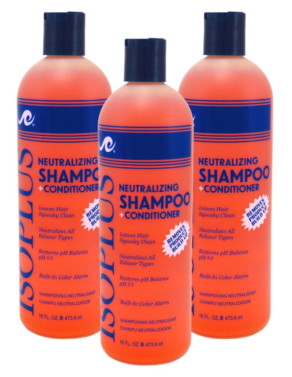 Isoplus Neutralizing Shampoo + Conditioner 16 oz (473 ml) – 3 Pack