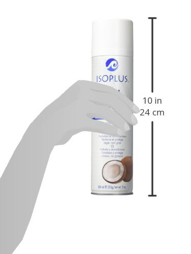 Isoplus Oil Sheen Light Spray Coconut Oil 9 Oz – Moisturizing Hair Shine & Conditioning