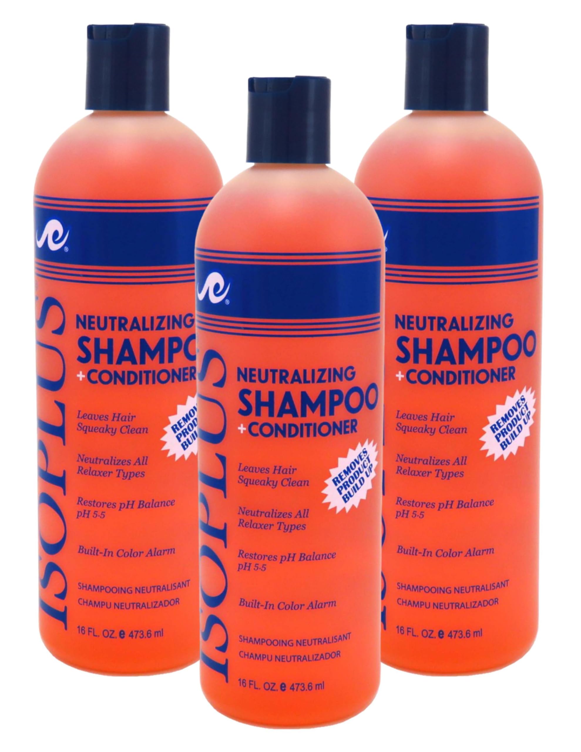 Isoplus Neutralizing Shampoo + Conditioner 16 oz (473 ml) – 3 Pack