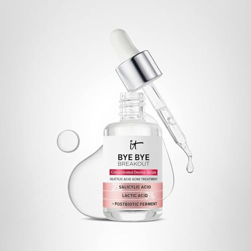 IT Cosmetics Bye Bye Breakout Acne Serum — 2% Salicylic + 3% Lactic Acid