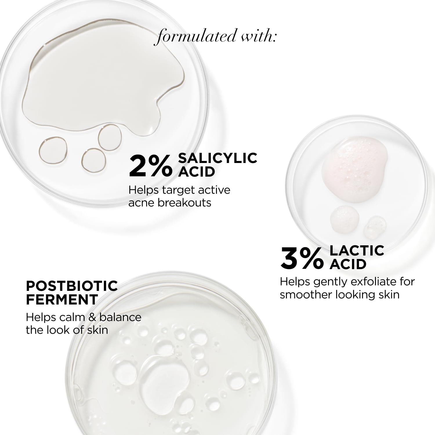 IT Cosmetics Bye Bye Breakout Acne Serum — 2% Salicylic + 3% Lactic Acid