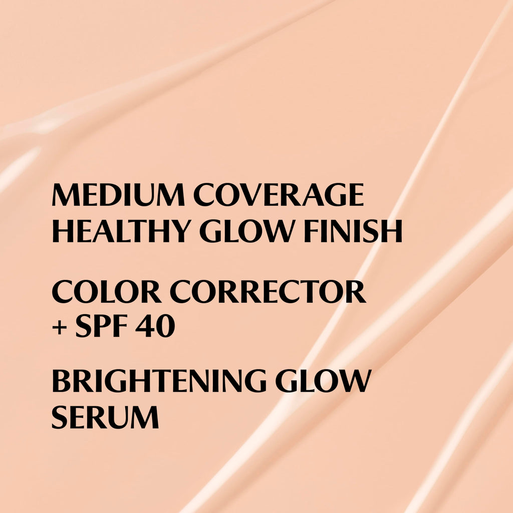 IT Cosmetics CC+ Nude Glow (Fair Light) – SPF 40 Medium Coverage Foundation + Brightening Serum