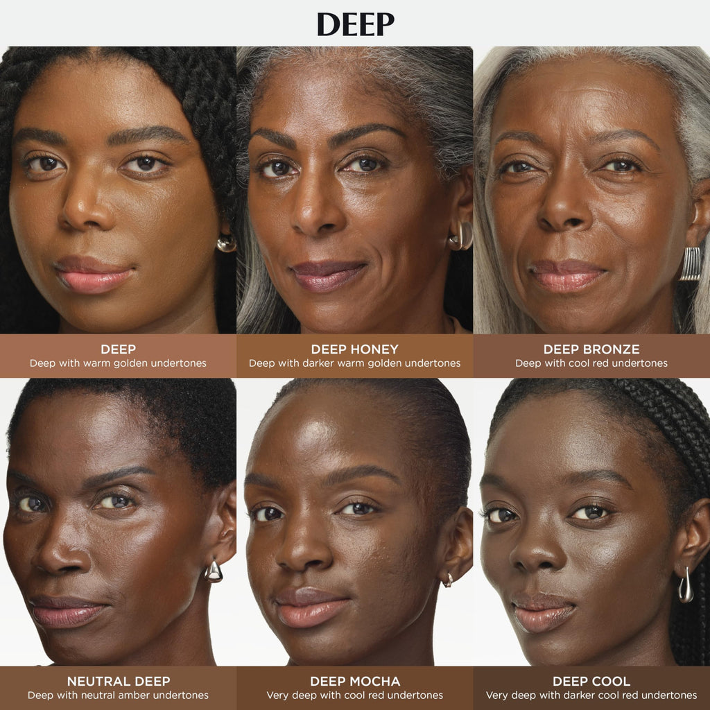 IT Cosmetics CC+ Nude Glow Deep Bronze – Medium Coverage Foundation with SPF 40 + Brightening Serum