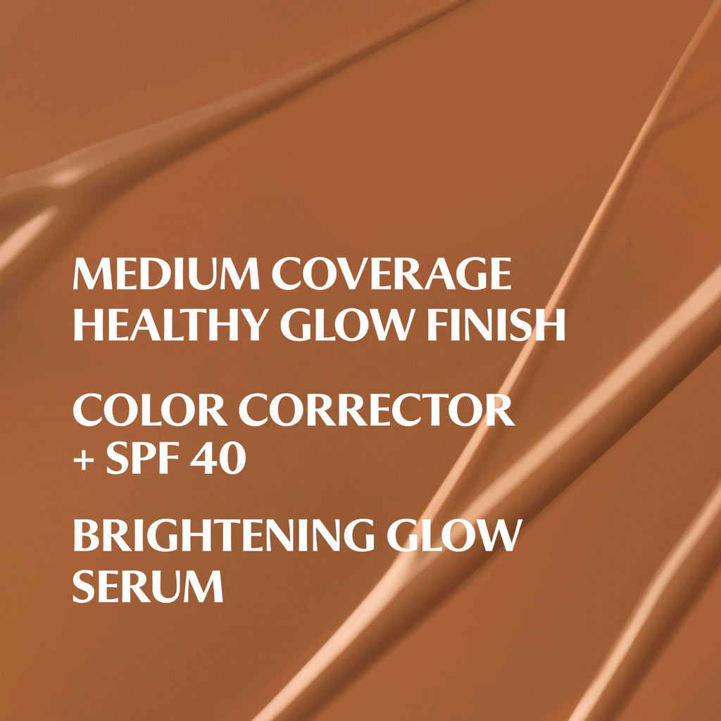 IT Cosmetics CC+ Nude Glow Deep Honey — Medium Coverage Skin Tint with SPF 40, 2% Niacinamide & Hyaluronic Acid