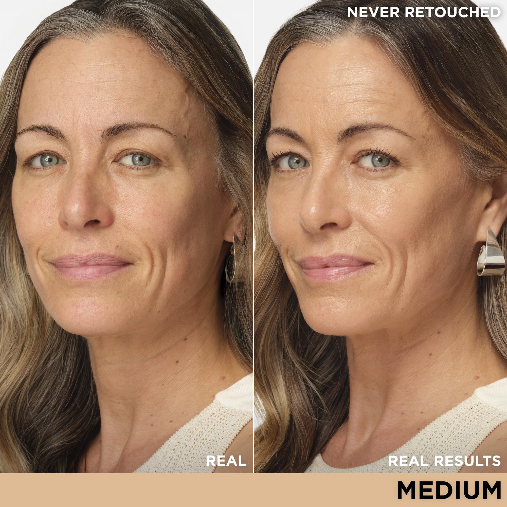 IT Cosmetics CC+ Nude Glow Medium Coverage Foundation SPF 40 & Brightening Serum – 1.08 fl oz