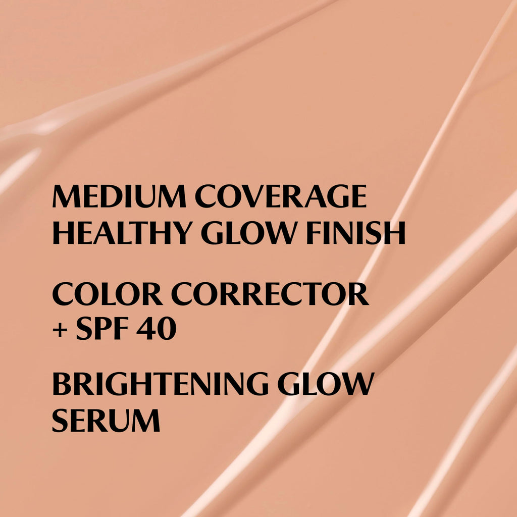 IT Cosmetics CC+ Nude Glow (Neutral Tan) – Medium Coverage Foundation with SPF 40 & Brightening Glow Serum