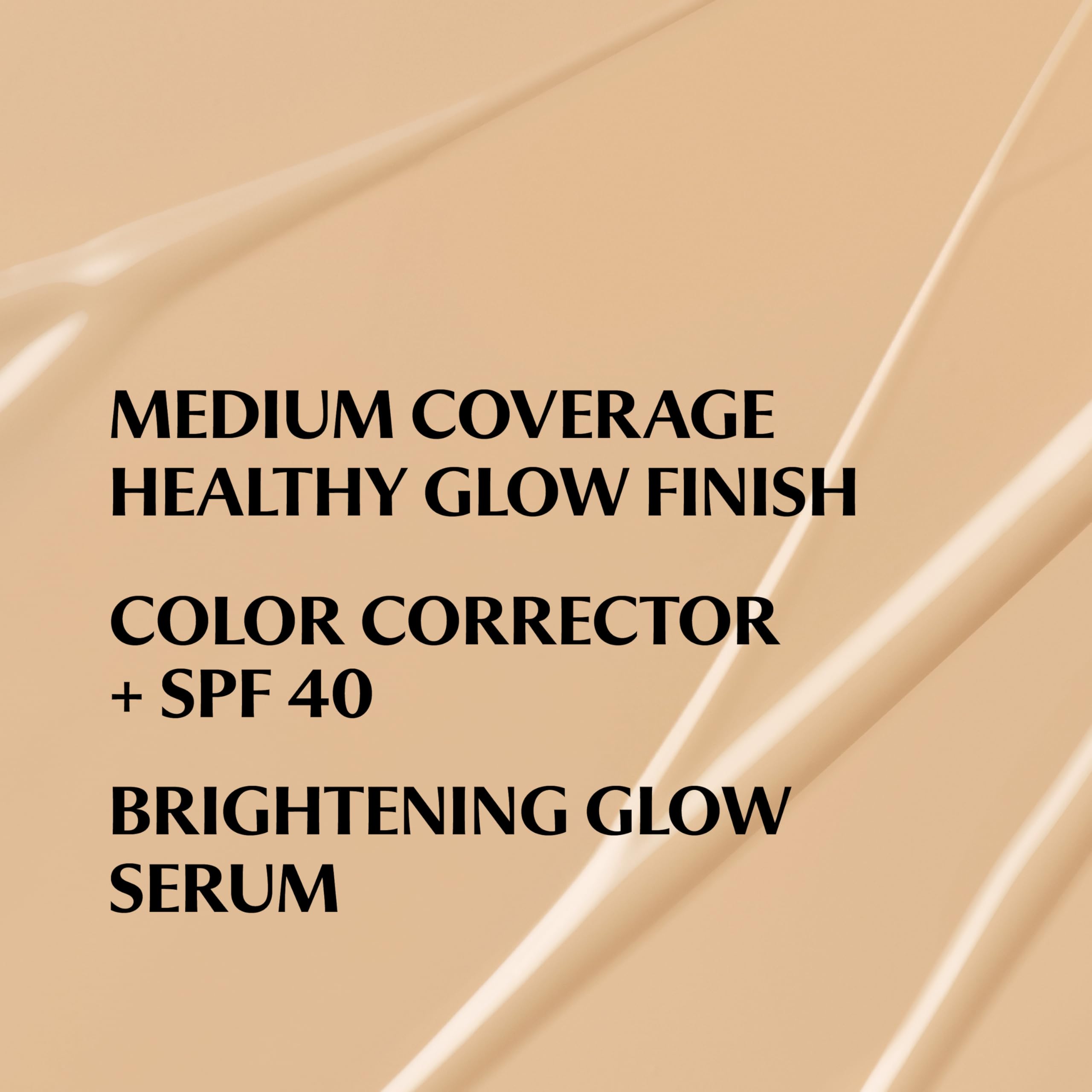 IT Cosmetics CC+ Nude Glow Medium Coverage Foundation SPF 40 & Brightening Serum – 1.08 fl oz