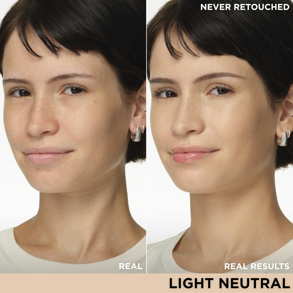 IT Cosmetics CC+ Nude Glow Foundation with SPF 40 | Light Neutral, Medium Coverage, 24H Hydration, Niacinamide + Hyaluronic Acid, 1.08 fl oz