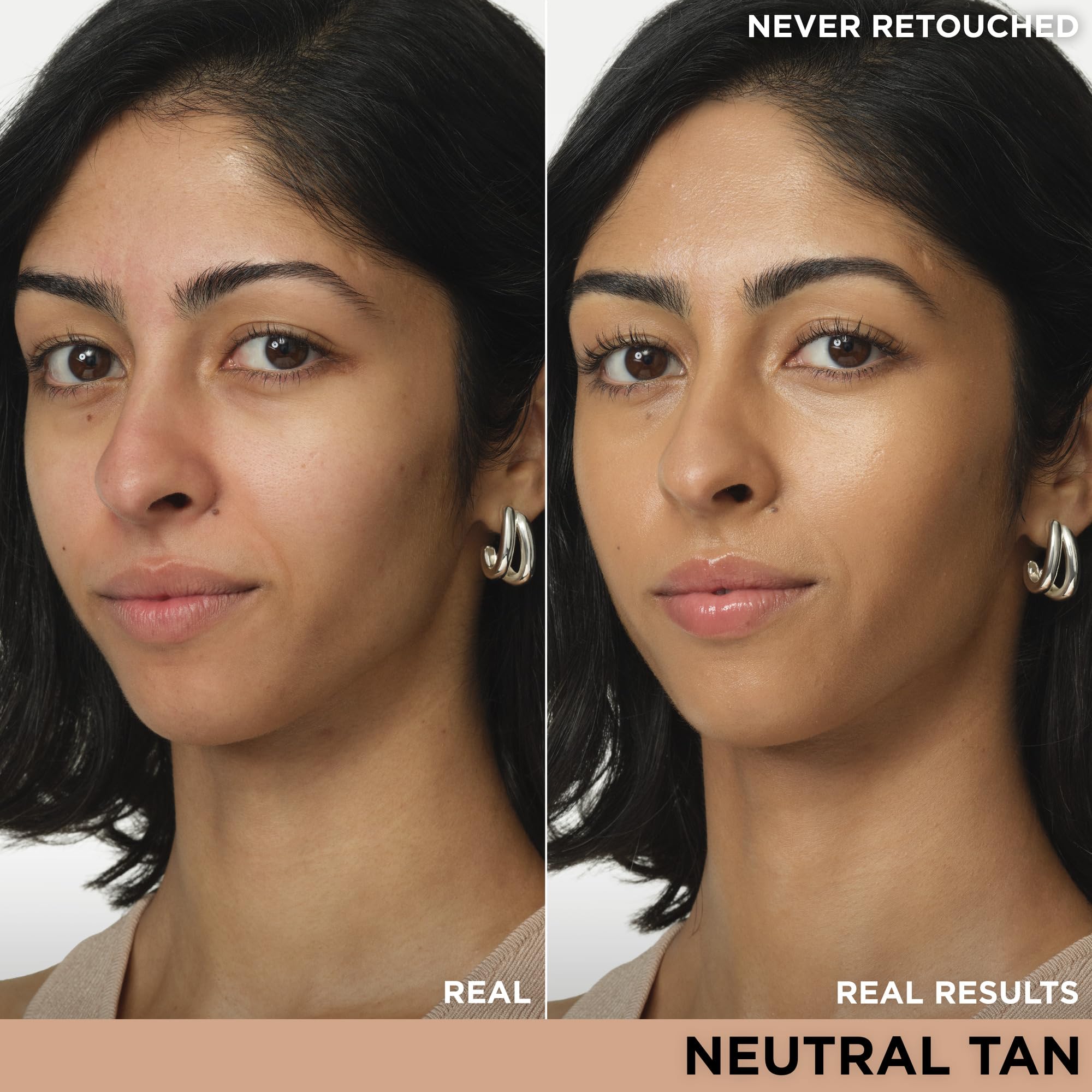 IT Cosmetics CC+ Nude Glow (Neutral Tan) – Medium Coverage Foundation with SPF 40 & Brightening Glow Serum