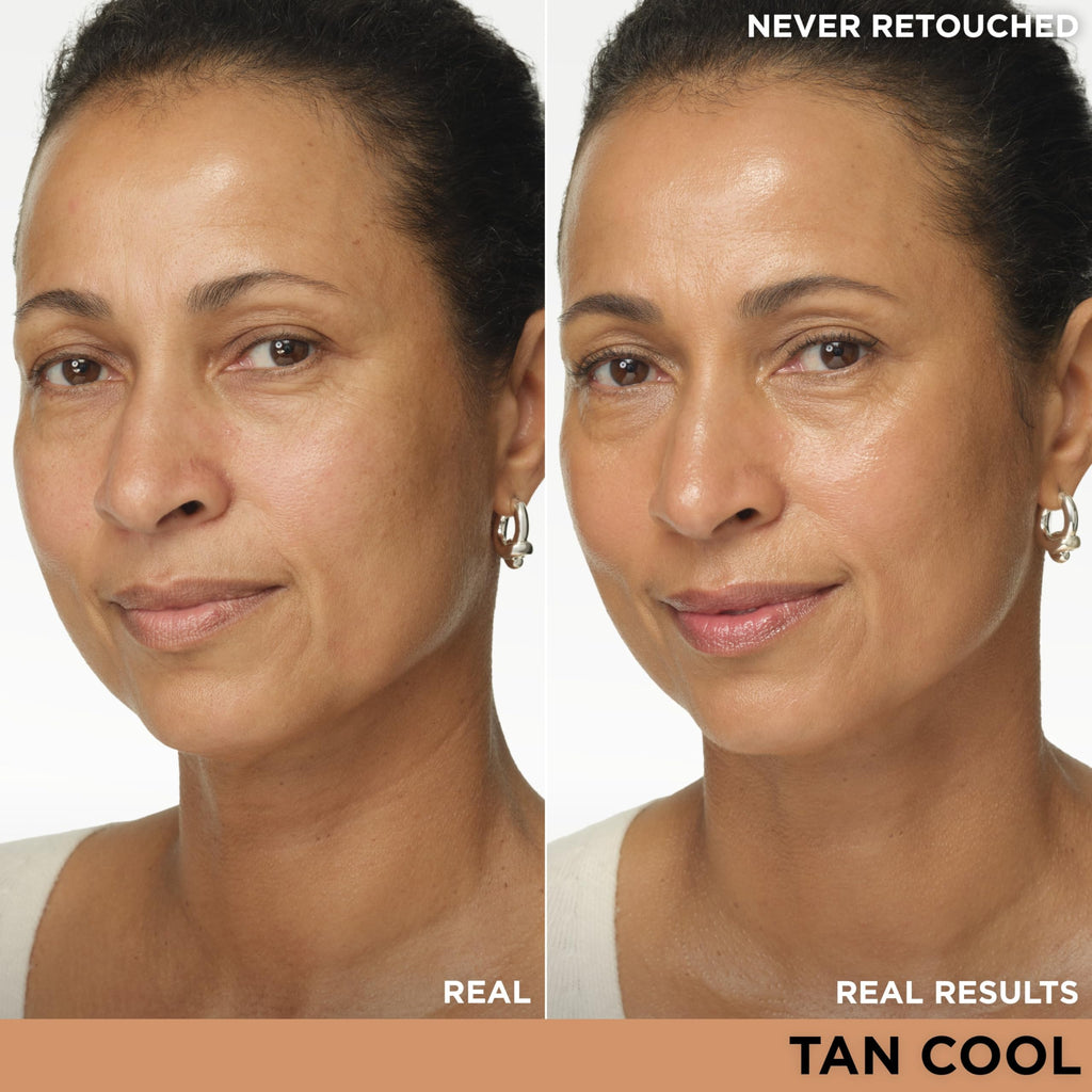 IT Cosmetics CC+ Nude Glow Tan Cool – Medium Coverage Skin Tint with SPF 40, Brightening Serum, 2% Niacinamide + Hyaluronic Acid | 1.08 fl oz