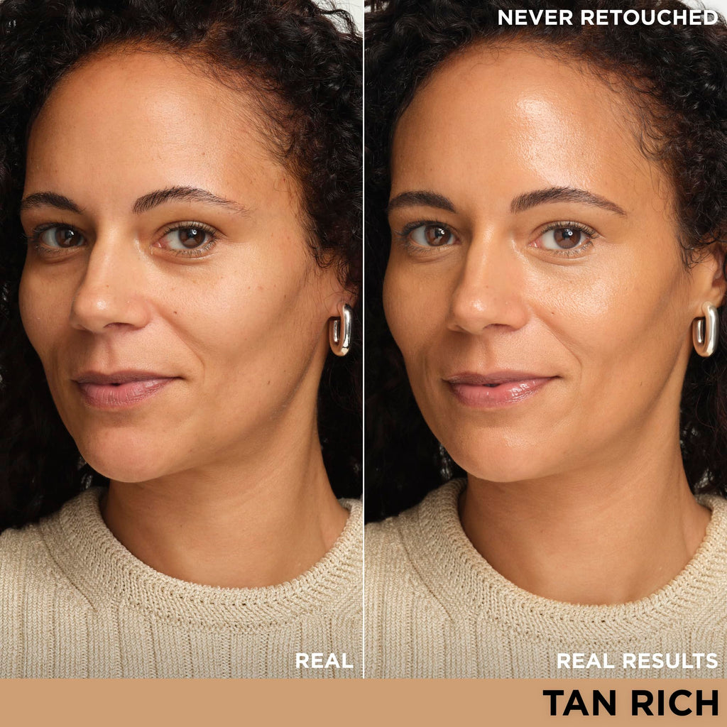 IT Cosmetics CC+ Nude Glow Tan Rich — Medium Coverage Skin Tint with SPF 40 & Brightening Serum