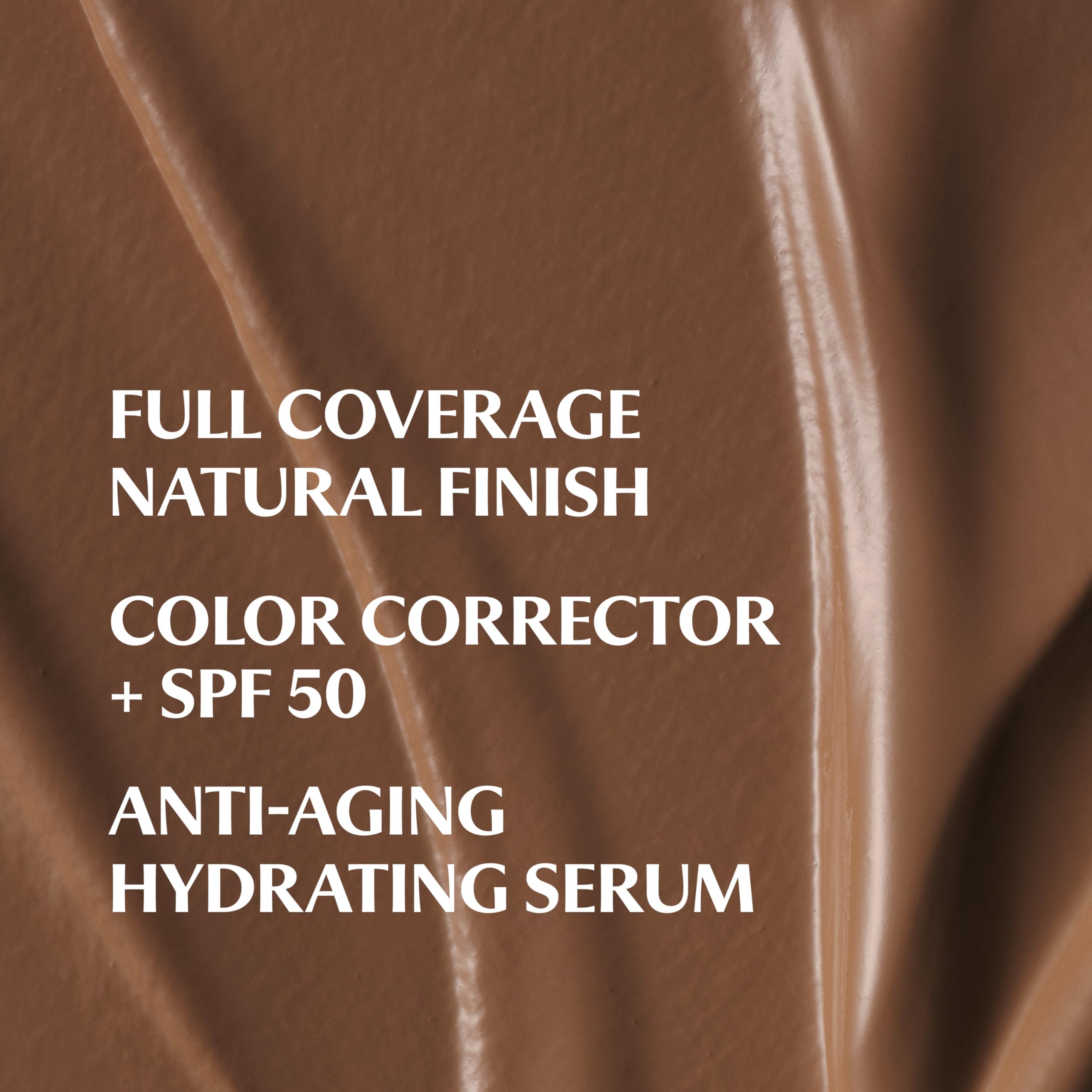 IT Cosmetics CC+ Cream Deep Bronze – SPF 50+ Full-Coverage Foundation with Hyaluronic Acid & Peptides