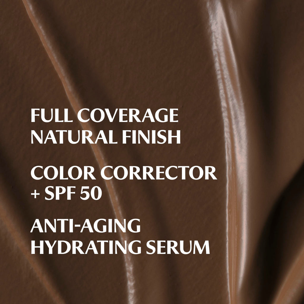 IT Cosmetics CC+ Cream Deep Cool – SPF 50+ Full-Coverage Foundation with Hyaluronic Acid & Peptides
