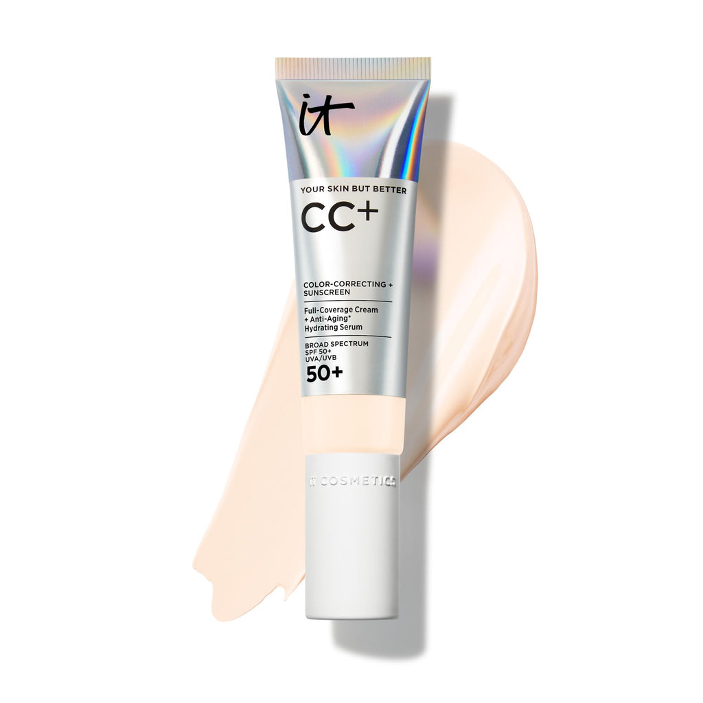 IT Cosmetics CC+ Cream (Fair Porcelain) – SPF 50+ Full Coverage Foundation