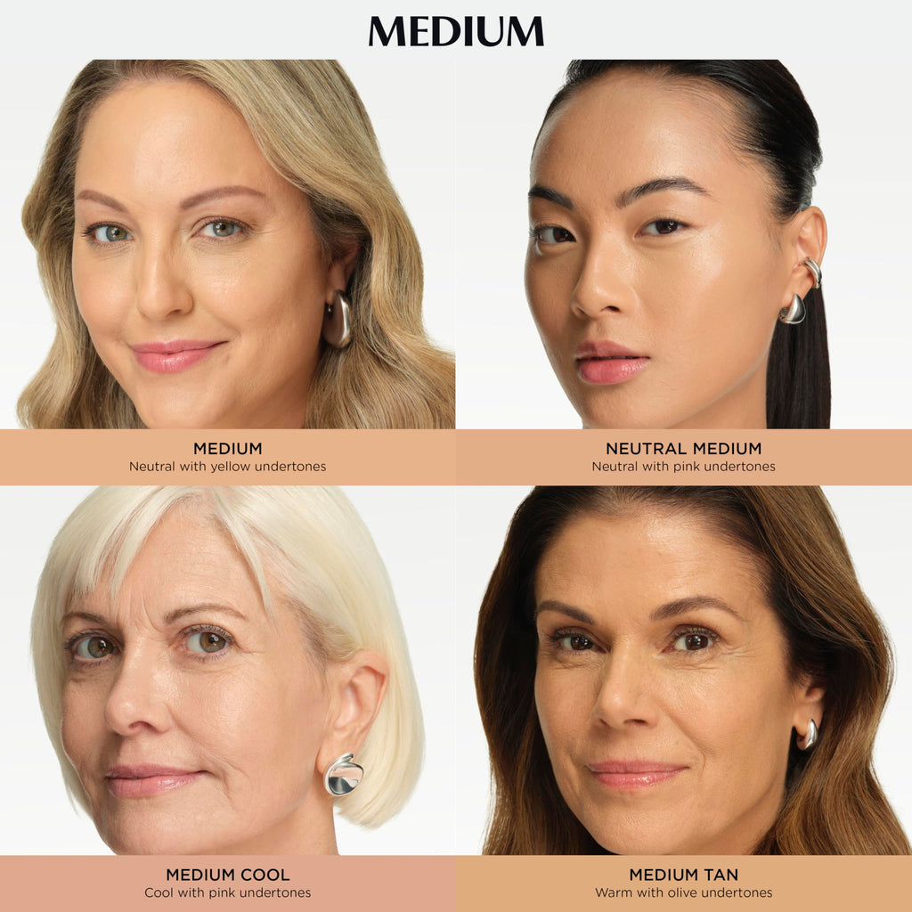 IT Cosmetics CC+ Cream (Medium Cool) – SPF 50+ Full-Coverage Foundation & Anti-Aging Serum