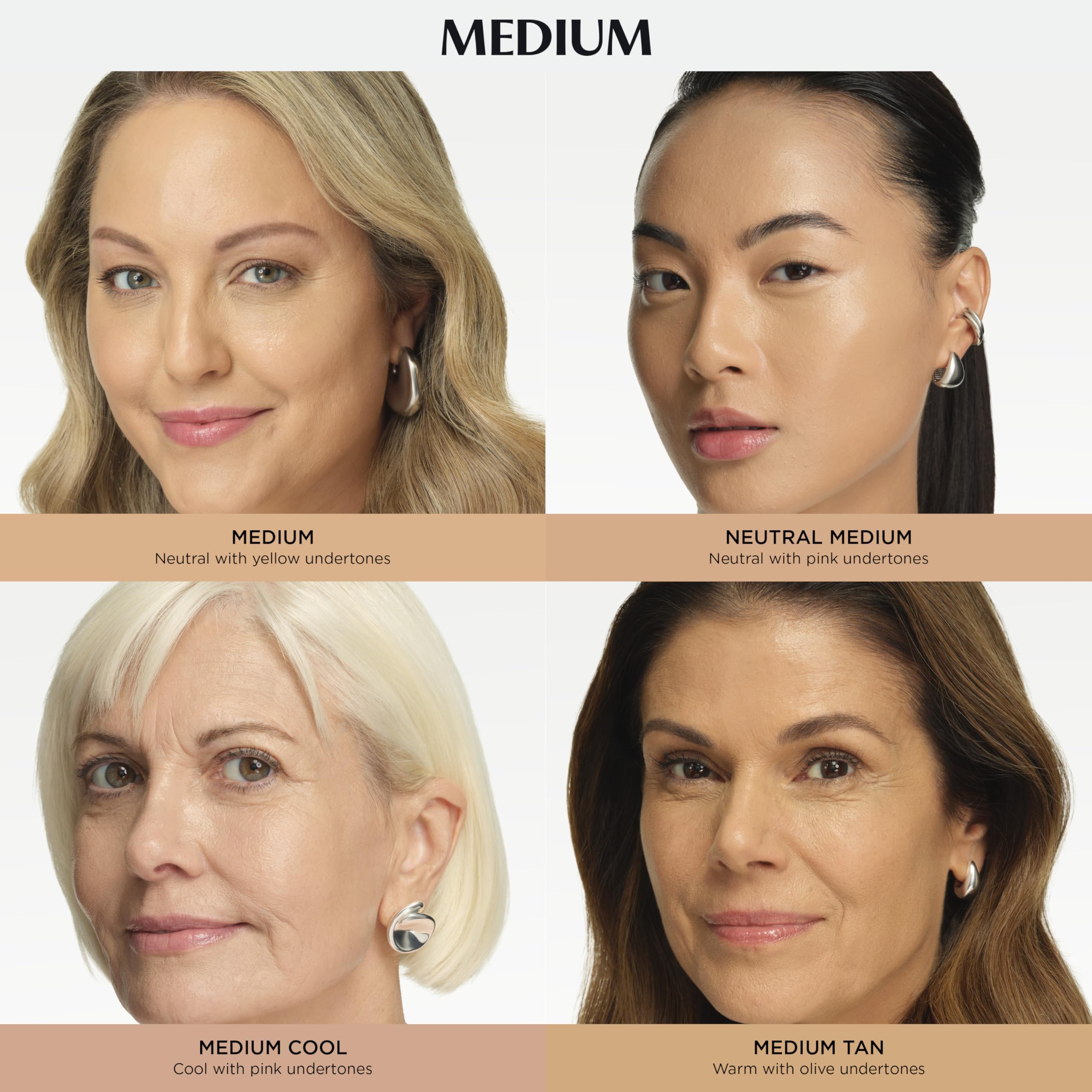 IT Cosmetics CC+ Cream (Medium Cool) – SPF 50+ Full-Coverage Foundation & Anti-Aging Serum