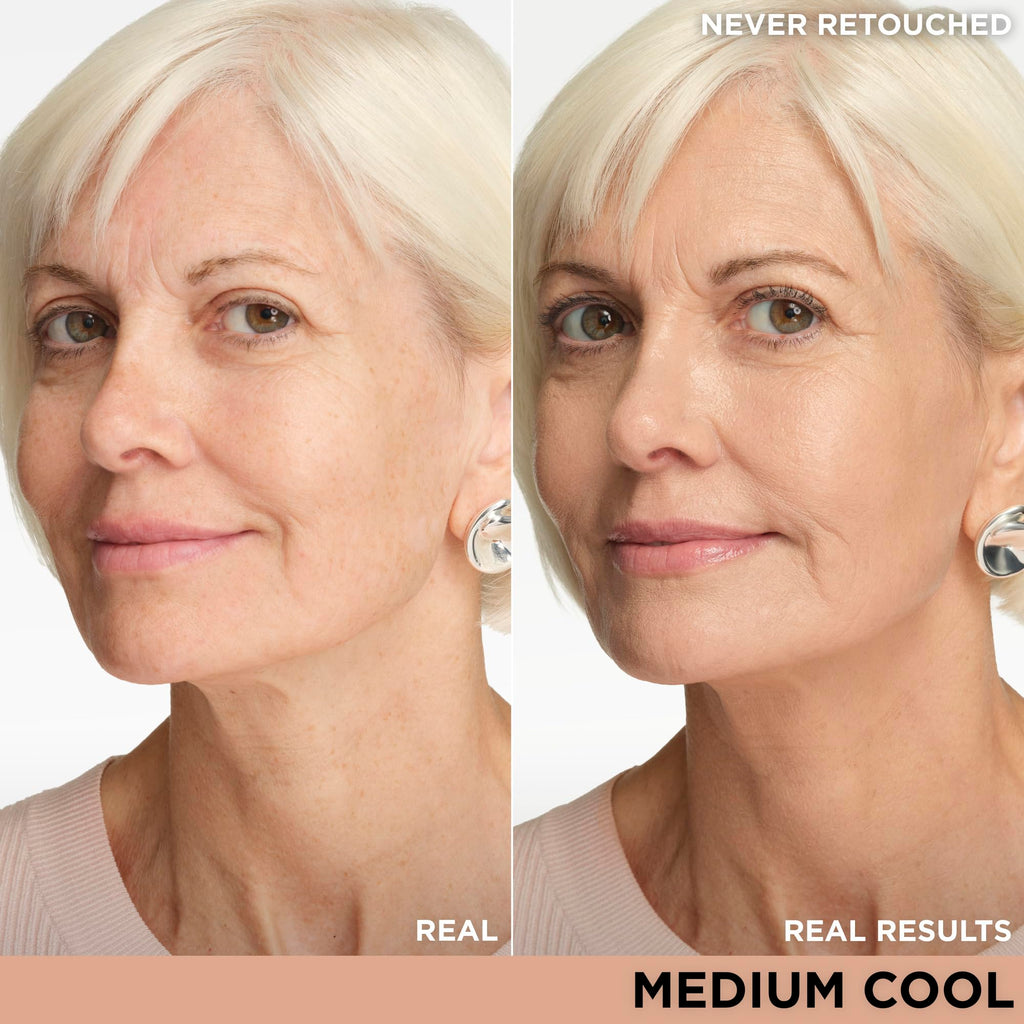 IT Cosmetics CC+ Cream (Medium Cool) – SPF 50+ Full-Coverage Foundation & Anti-Aging Serum