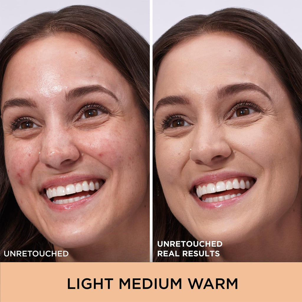 IT Cosmetics CC+ Cream Natural Matte SPF 40 – Poreless Full Coverage Foundation (Light Medium Warm)