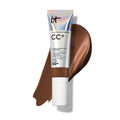 IT Cosmetics CC+ Cream Neutral Deep – SPF 50+ Full Coverage Foundation with Hyaluronic Acid & Peptides