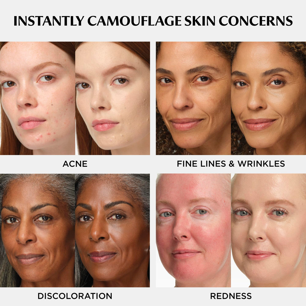 IT Cosmetics CC+ Cream Travel (Rich) – Natural Full Coverage Foundation with SPF 50+ | Hydrating Anti-Aging Serum (0.4 fl oz)