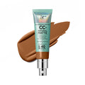 IT Cosmetics CC+ Cream Natural Matte Neutral Rich SPF 40 | Poreless Full Coverage Foundation
