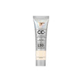 IT Cosmetics CC+ Cream Travel (Fair Ivory) – Full Coverage Foundation with SPF 50+, Hydrating Anti-Aging Serum, 0.4 fl oz