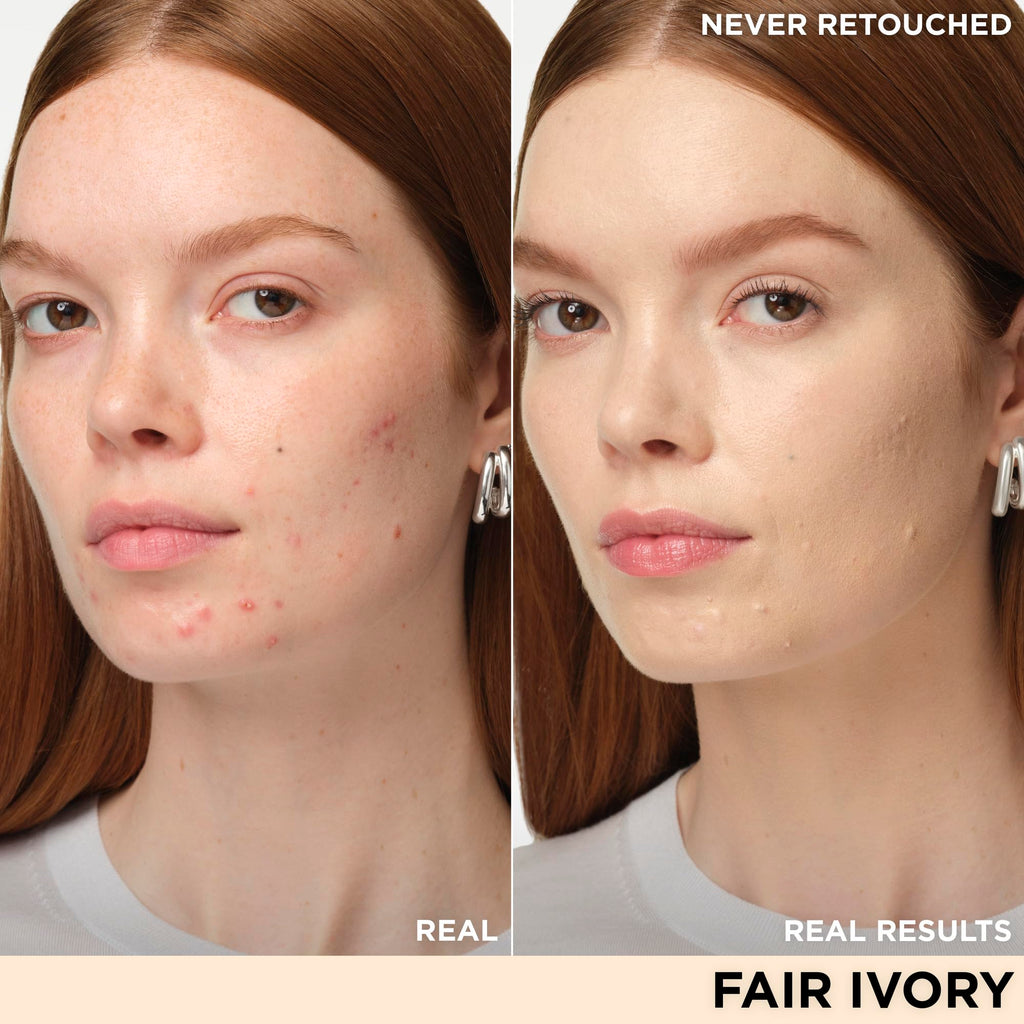 IT Cosmetics CC+ Cream Travel (Fair Ivory) – Full Coverage Foundation with SPF 50+, Hydrating Anti-Aging Serum, 0.4 fl oz