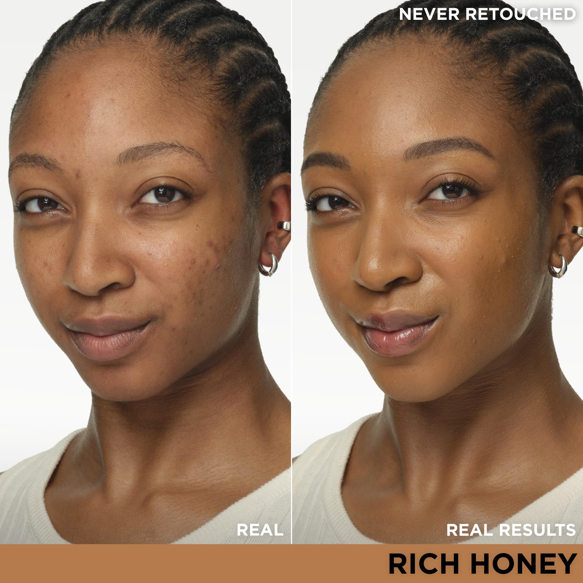 IT Cosmetics CC+ Cream Travel Rich Honey – SPF 50+ Full Coverage Foundation + Hyaluronic Acid & Peptides