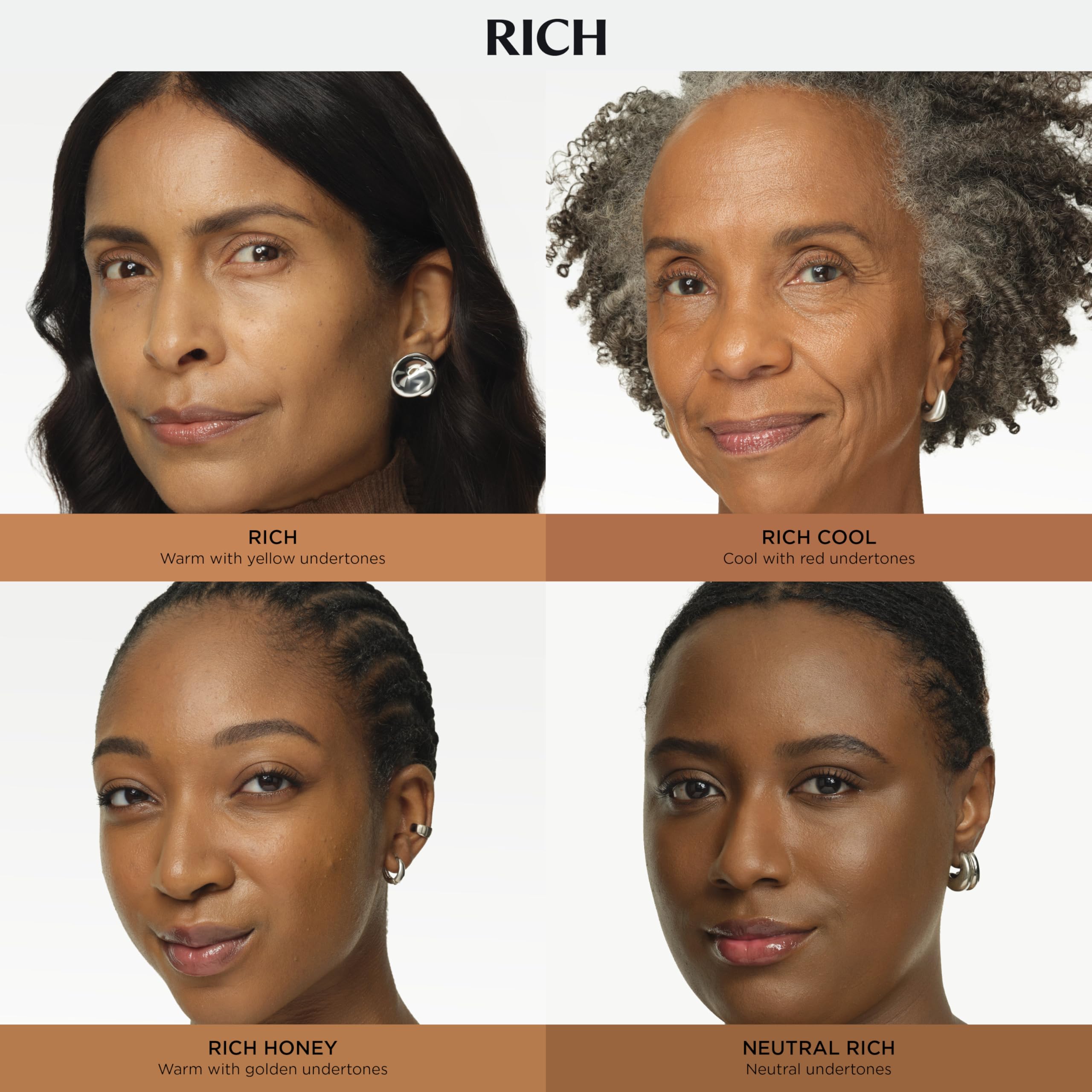 IT Cosmetics CC+ Cream Travel Rich Honey – SPF 50+ Full Coverage Foundation + Hyaluronic Acid & Peptides