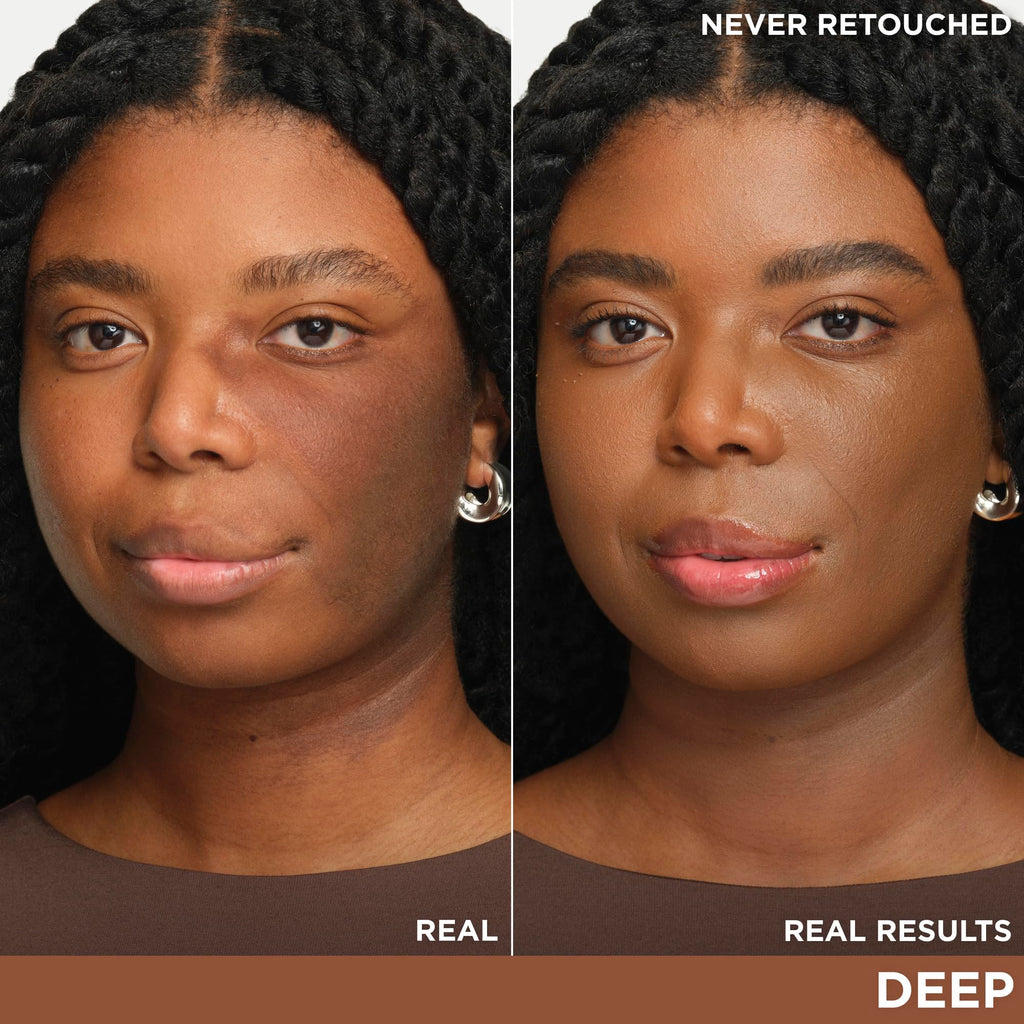 IT Cosmetics CC+ Cream Deep – Natural Full Coverage Foundation with SPF 50+, Hyaluronic Acid & Peptides