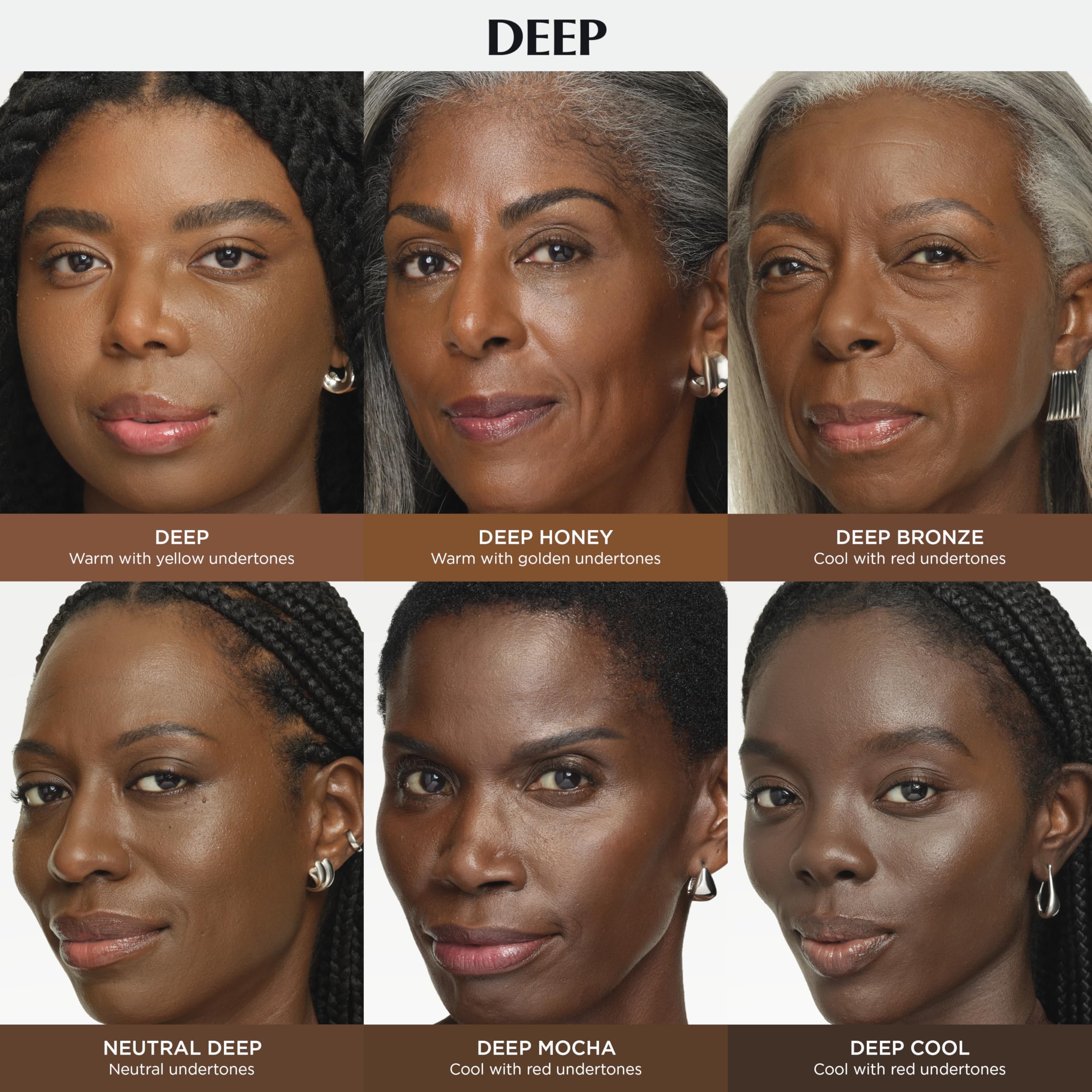 IT Cosmetics CC+ Cream Travel (Deep) — Full Coverage Foundation with SPF 50+, Hydration Serum, Hyaluronic Acid & Peptides, 0.4 fl oz
