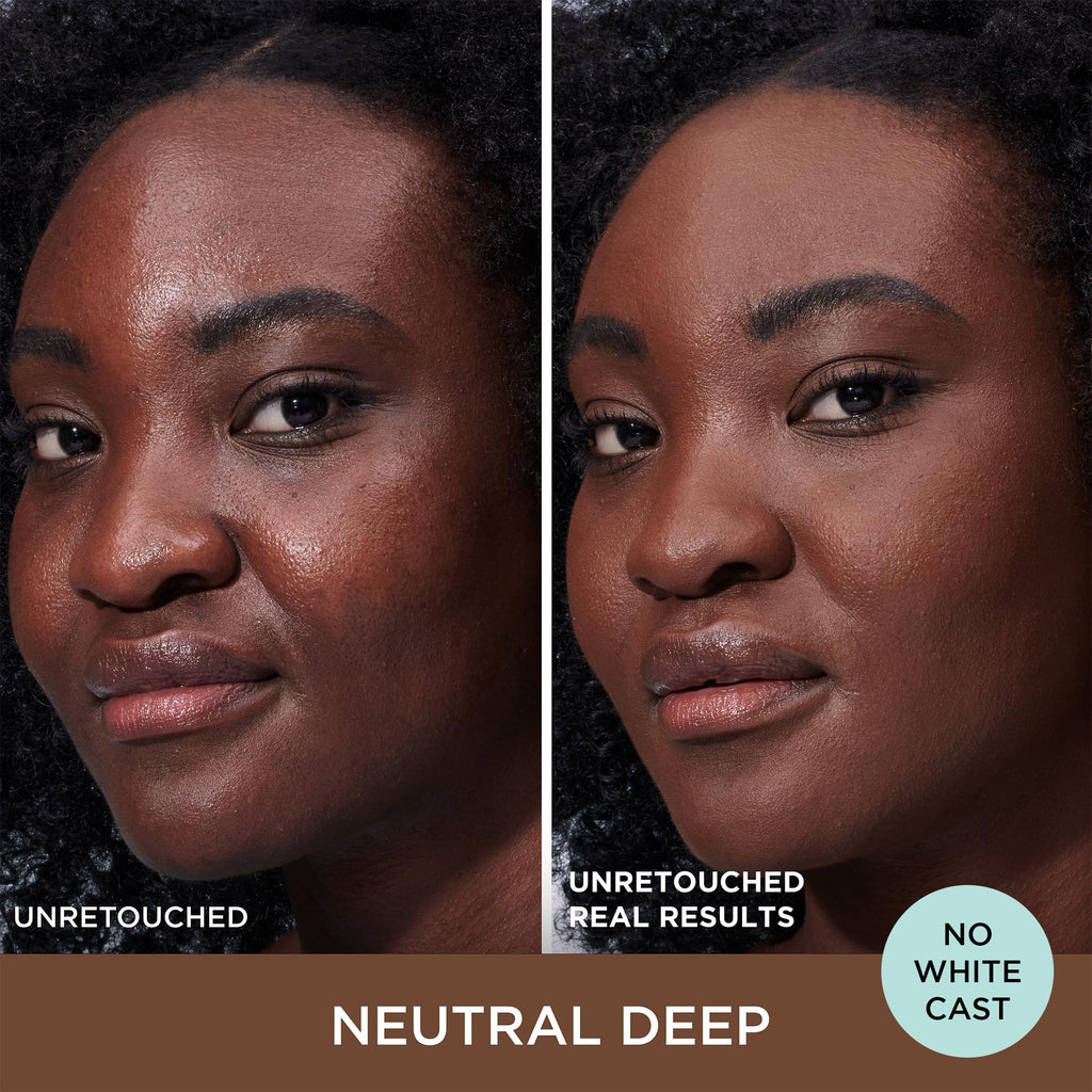 IT Cosmetics CC+ Cream Natural Matte Neutral Deep – SPF 40, Full Coverage Matte Foundation, 16HR Shine Control