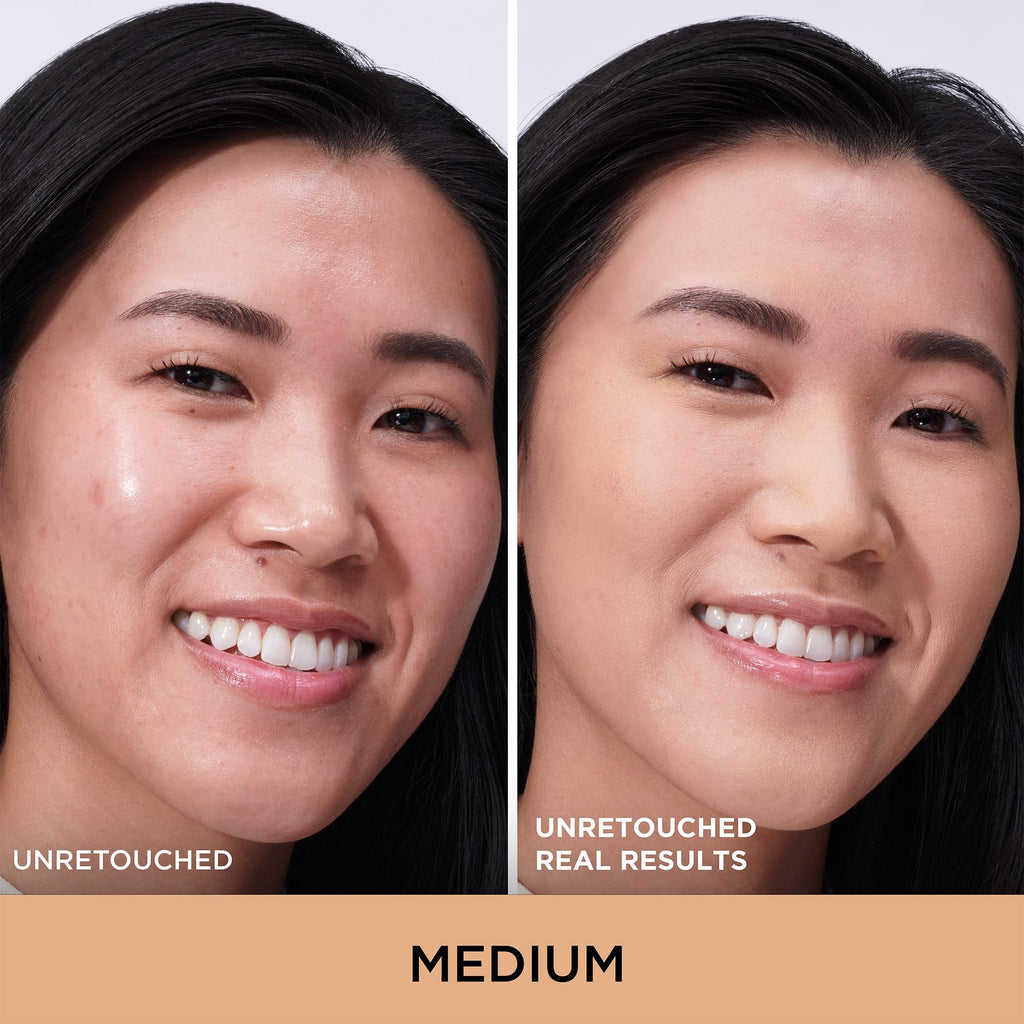 IT Cosmetics CC+ Cream Natural Matte (Medium) – Full Coverage Foundation with SPF 40