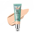IT Cosmetics CC+ Natural Matte SPF 40 Foundation – Poreless Full Coverage (Fair Beige)