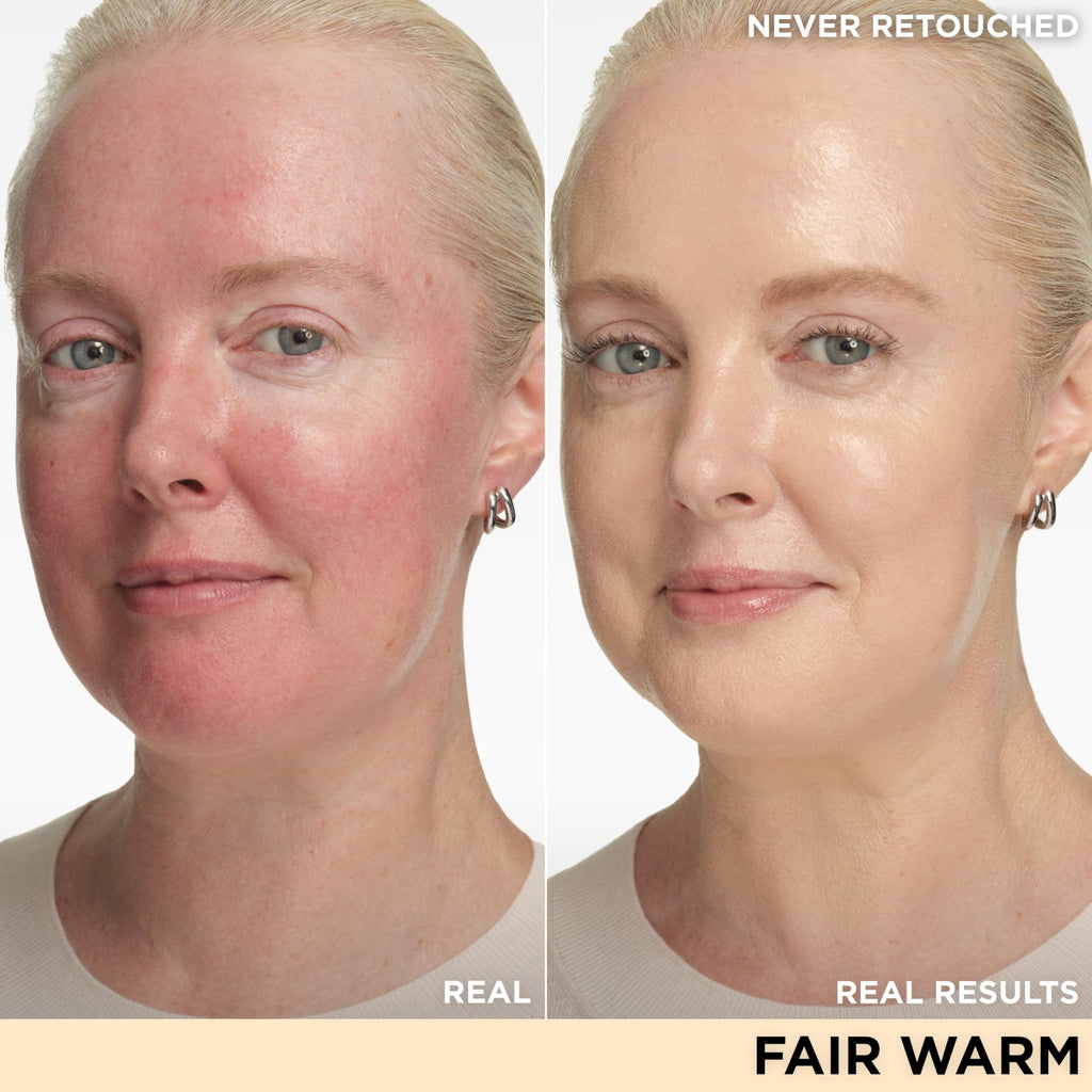 IT Cosmetics CC+ Nude Glow (Fair Warm) - Medium Coverage Skin Tint with SPF 40 & Brightening Serum | 1.08 oz
