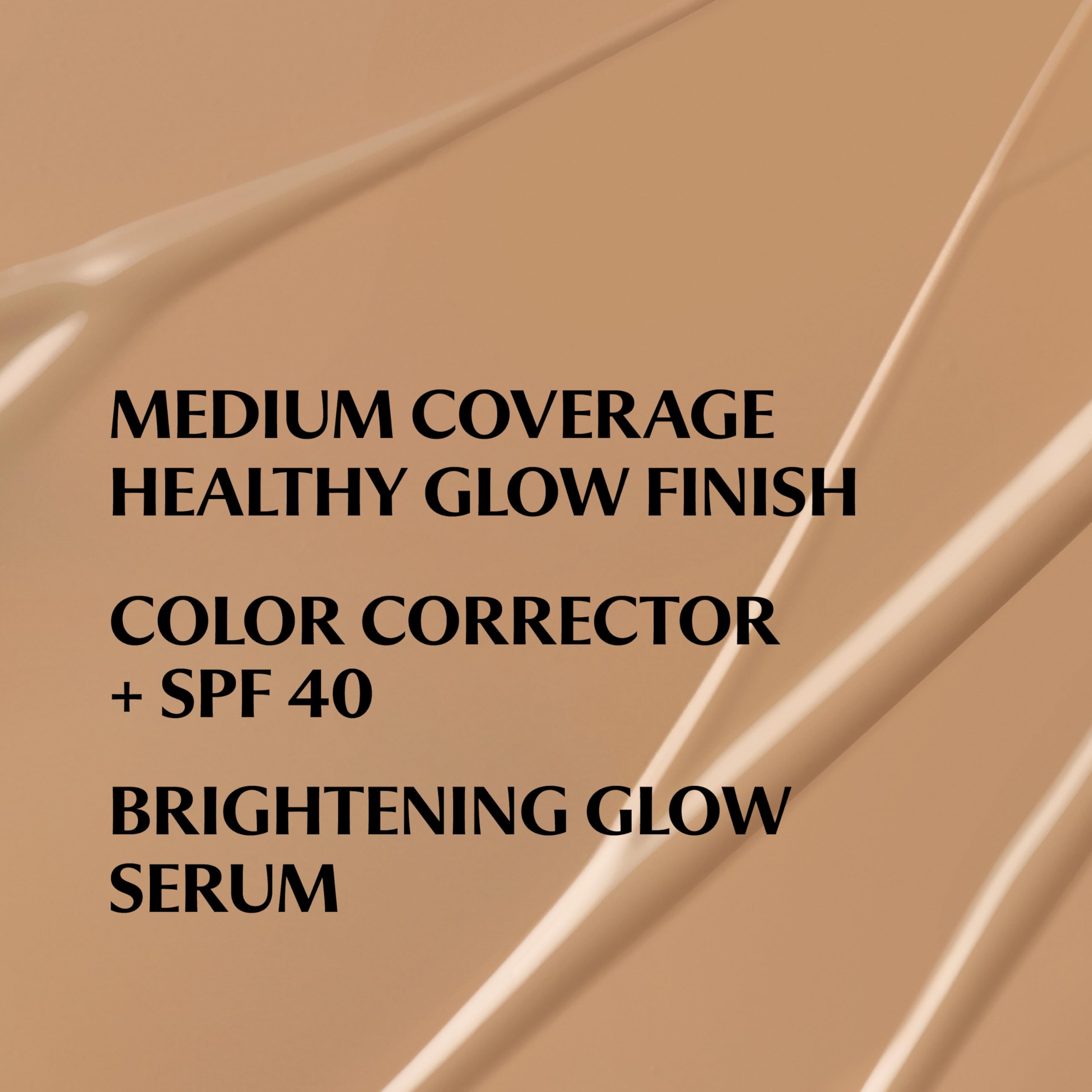 IT Cosmetics CC+ Nude Glow (Rich) — Medium Coverage Foundation with SPF 40, Brightening Serum, 2% Niacinamide