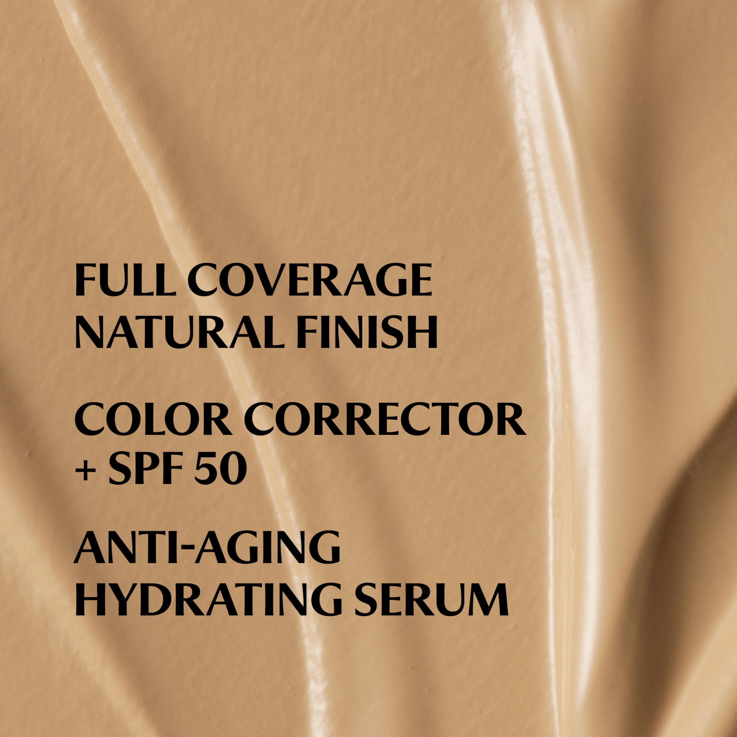 IT Cosmetics CC+ Cream Tan Warm – Full Coverage Foundation with SPF 50+