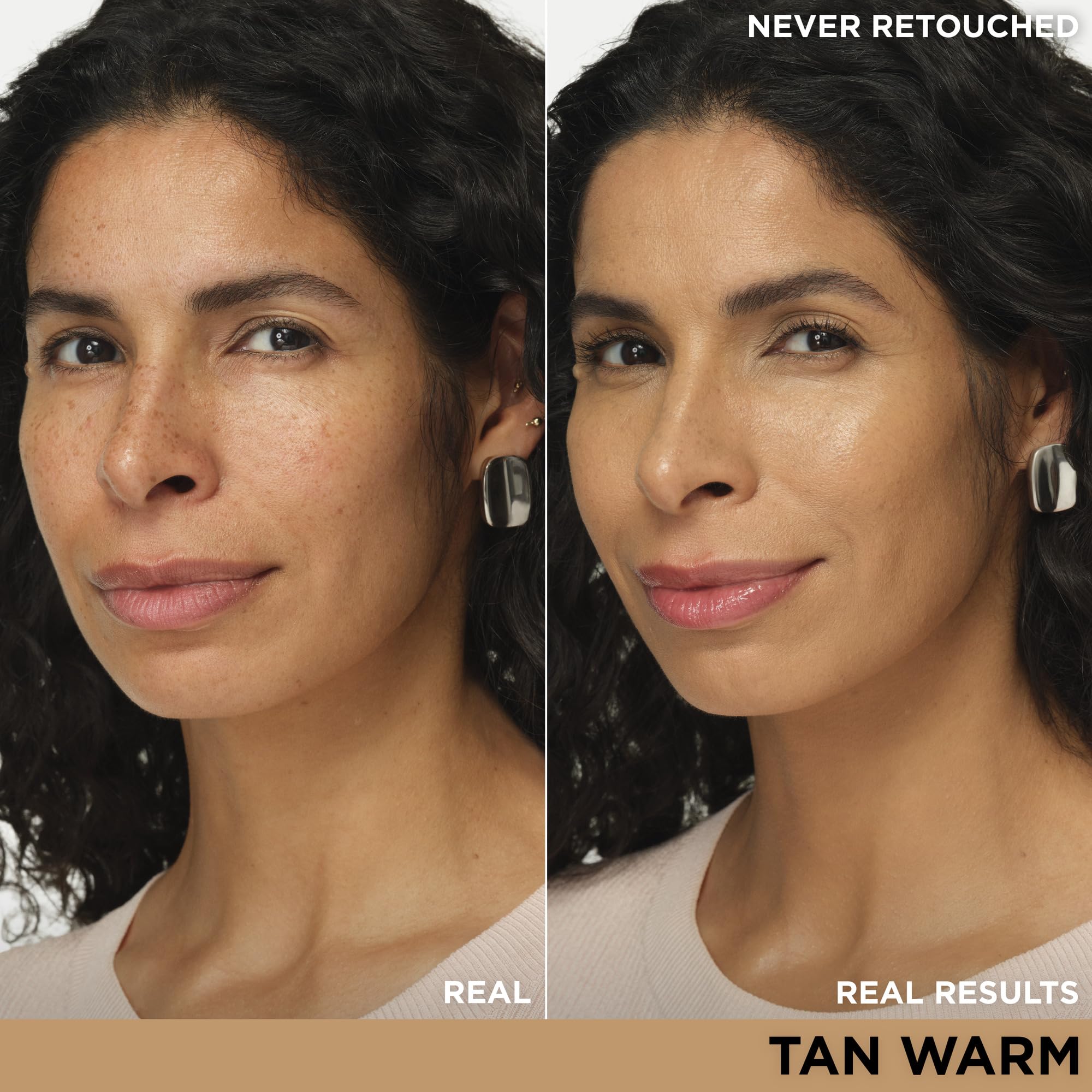 IT Cosmetics CC+ Cream Tan Warm – Full Coverage Foundation with SPF 50+