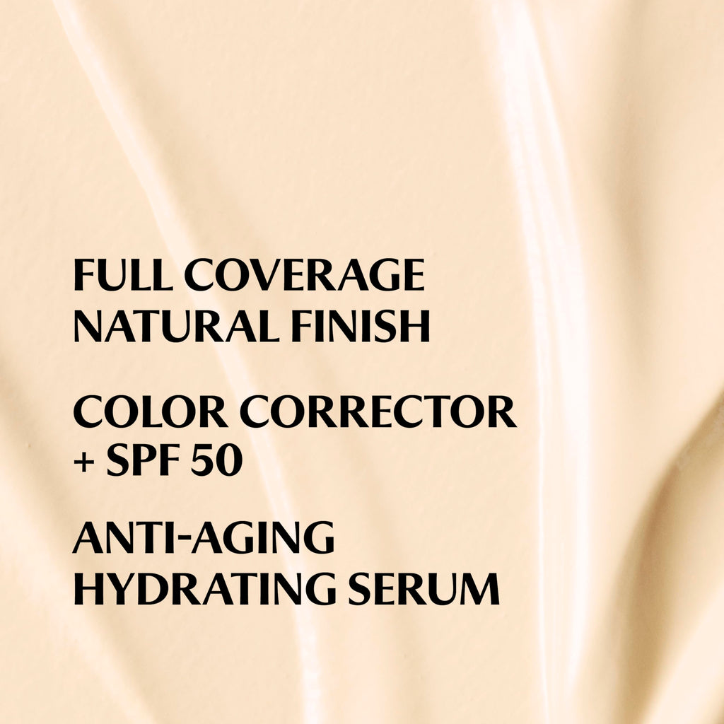 IT Cosmetics CC+ Cream Travel (Fair Warm) – SPF 50+ Full Coverage Foundation + Hydrating Anti-Aging Serum