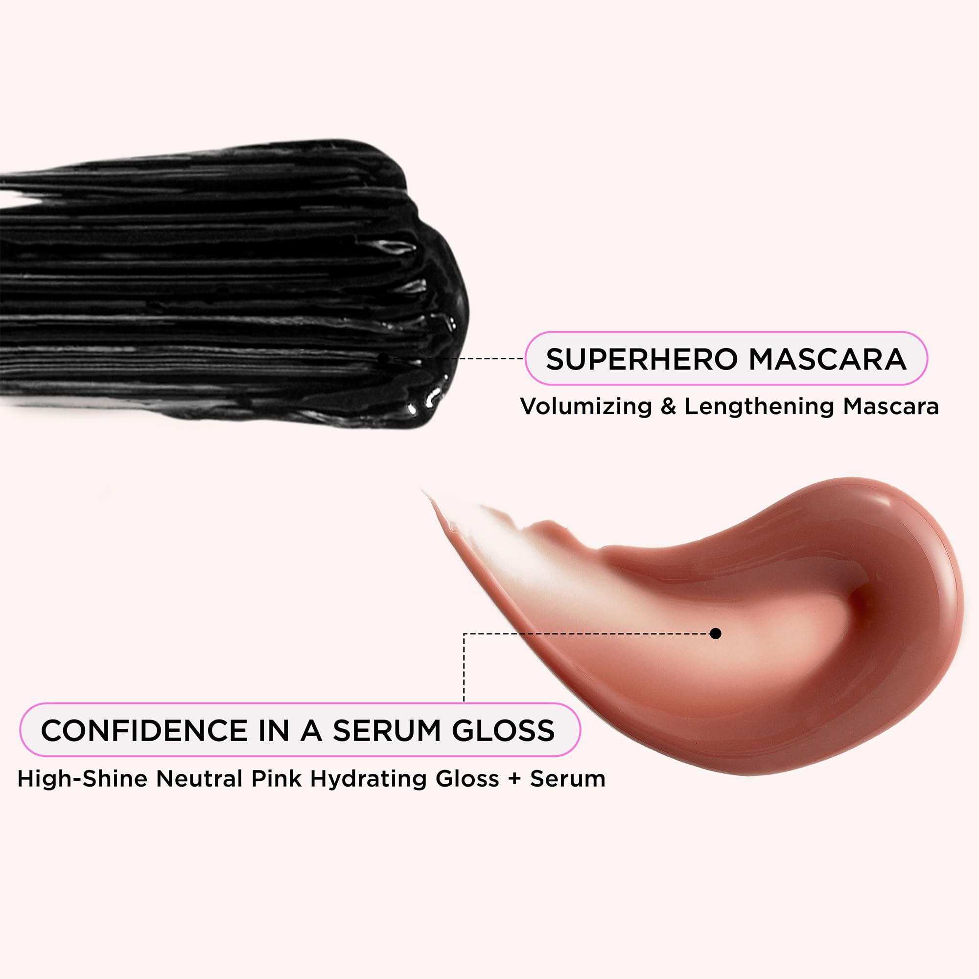 IT Cosmetics Unwrap Effortless Color: Lip Gloss & Mascara Gift Set