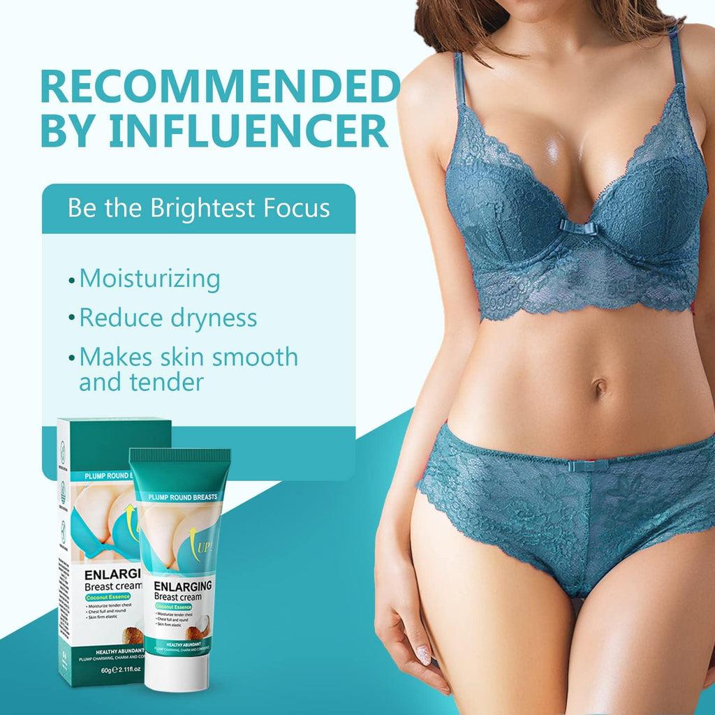 ITECFREELY Breast Enhancement Cream - Natural Firming, Lifting, Plumping (2.11 oz)