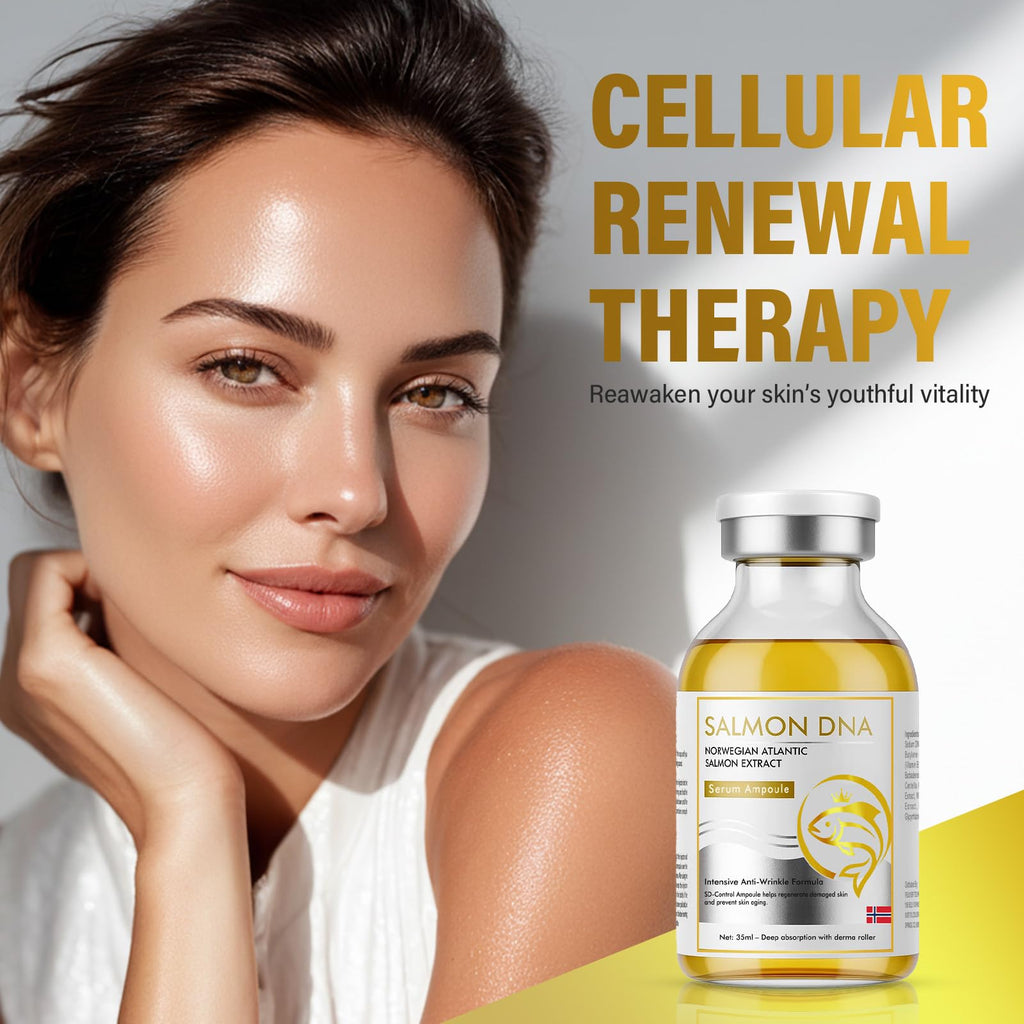 ITECFREELY Salmon DNA Serum – Microneedling Ampoule for Wrinkles & Skin Repair