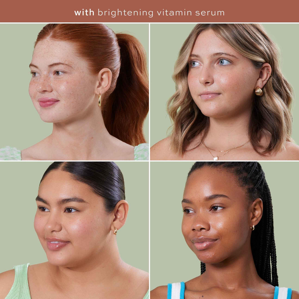 ITK Skincare 2-Part Serum Set | Brightening Vitamin C AM Serum + Bakuchiol PM Serum